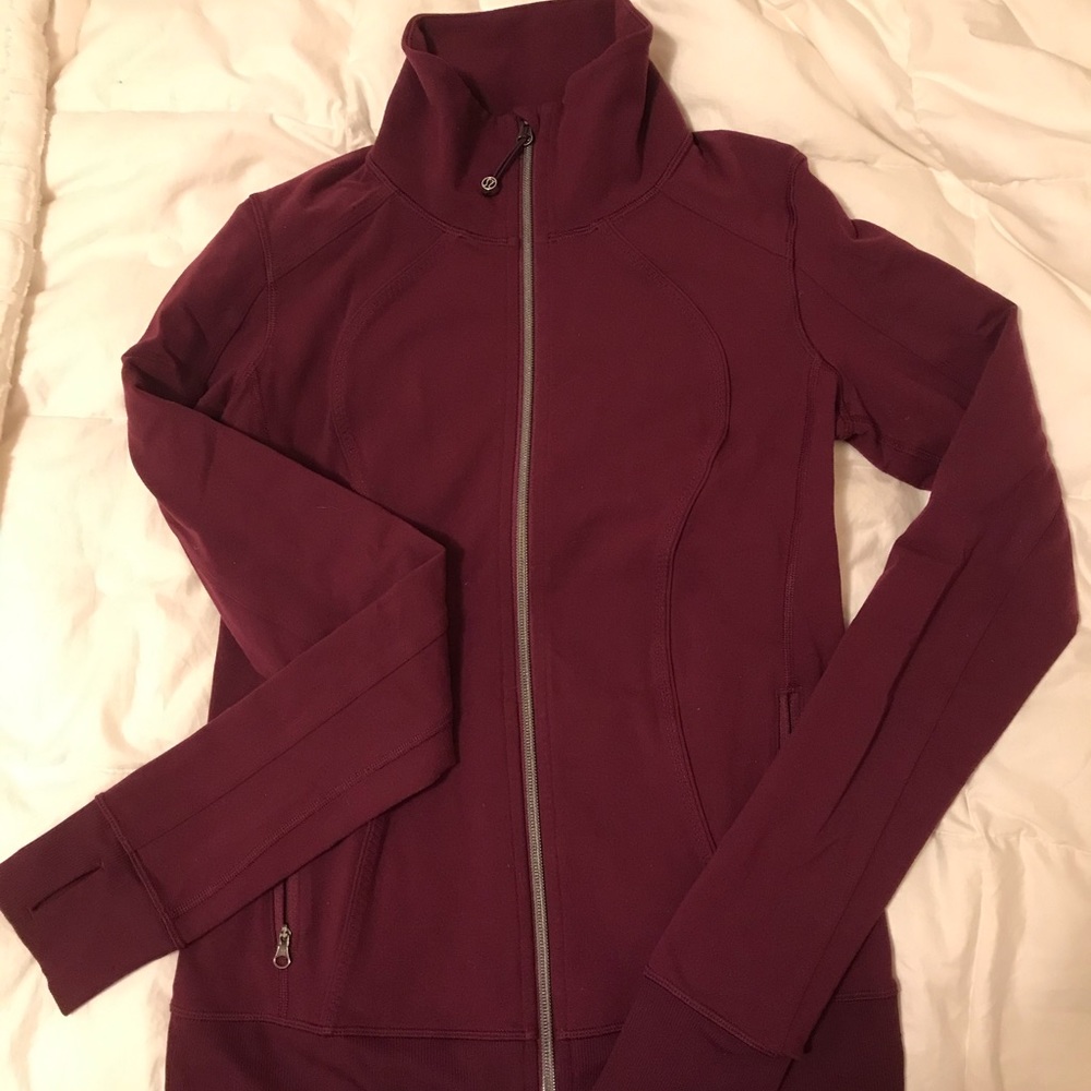 RARE maroon lululemon jacket